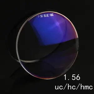 HONGCHEN optik Lens üretimi toptan fiyat 1.56 HMC reçine reçete optik lensler