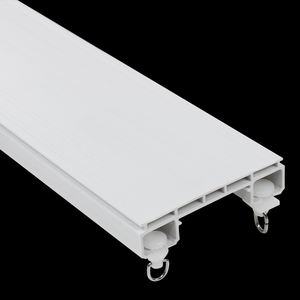 <span class=keywords><strong>Double</strong></span> rail de rideau en PVC, prix bon marché - Product Image 5