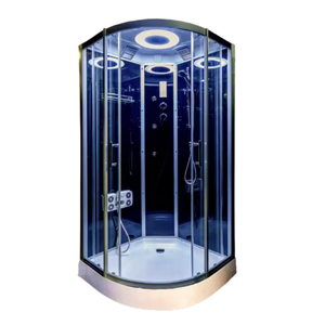 Giá rẻ nhỏ phòng tắm hơi prefab vòi hoa sen <span class=keywords><strong>cubicle</strong></span> với hơi nước hoàn toàn kèm theo vòi hoa sen <span class=keywords><strong>cubicle</strong></span> chân GT0513-U massage - Product Image 1