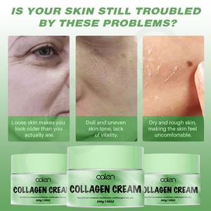 Luxfume 200g La crème au collagène infusée à la vitamine E de marque privée améliore la fermeté et l'élasticité améliore la texture du teint pour une texture lisse - Product Image 3