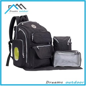 Sac à langer gratuit avec étui pour sucette, grand sac de voyage pour maman - Product Image 6