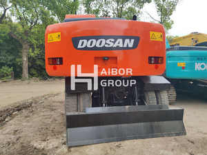 Escavadeira Doosan Usada DH150W-7 Doosan 140 150 130 bom Escavadeira De Rodas Usada Doosan Dh150w Escavadeira De Rodas - Product Image 6