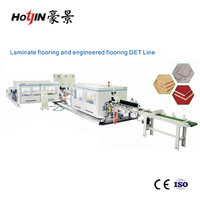 Machine à tenonner à double extrémité pour usine de revêtements de sol stratifiés avec surveillance à distance, pour ligne de production d'usine de planches à rainures et languettes