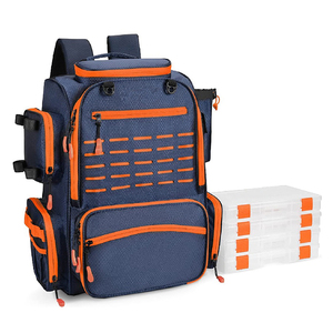 Sac à dos imperméable pour la pêche, le camping et la randonnée, grand sac de rangement pour matériel de pêche, boîtes à pêche étanches - Product Image 1