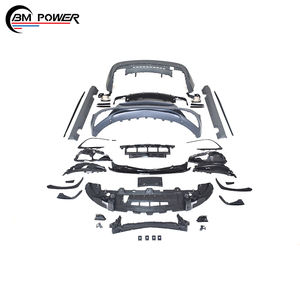 Automobili kit carrozzeria esterna per <span class=keywords><strong>Cla</strong></span> classe W117 Cla45 TI Style Bady Parts paraurti Grill fari luci minigonne laterali - Product Image 2