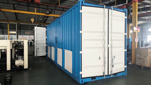 Container type luchtcompressorunit met koelingslucht droger en warmte-loze adsorptiedroger - Product Image 3