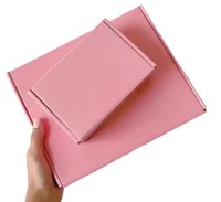 Boîte cadeau en kraft noir, emballage robuste pour cadeaux généraux, écologique, finition lisse, personnalisable, légère et portable