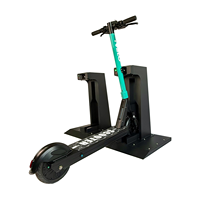 Punto de carga modular para alquiler de bicicletas eléctricas públicas y sistemas de patinete compartido