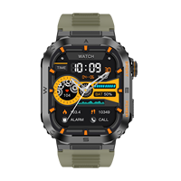 Reloj Inteligente Deportivo para Exteriores MT39 con Pantalla de 2.01 Pulgadas, Resistente al Agua IP68, Reloj de Pulsera Fitcloudpro, Presión Arterial, Reloj Inteligente de Fitness