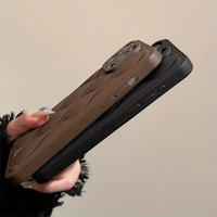 Étui de téléphone de luxe haut de gamme en TPU uni, résistant aux chocs et à l'eau, pour accessoires de téléphone portable 15/14/13/12