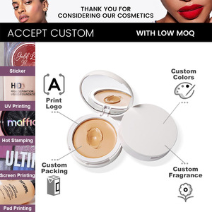 개인 라벨 오래 지속되는 개인 라벨 풀 커버리지 크림 파운데이션 컨실러 베스트 셀러 페이스 파운데이션 - Product Image 4