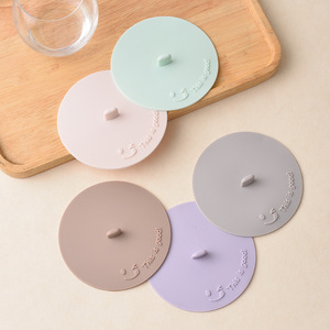 Tapa de Silicona para Vasos de Té y Café, Accesorios de <span class=keywords><strong>Bar</strong></span>, Tapa de Sellado para Vasos de Vidrio, Cerámica y Plástico - Product Image 3