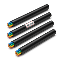 Câble de commande KVV 4*1mm à conducteur en cuivre, isolation PVC 450/750V, gaine personnalisée, fil électrique pour contrôle et surveillance d'instruments