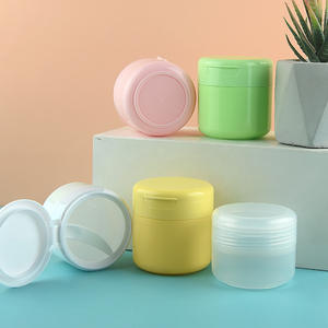 Conteneur cosmétique cylindrique en PP de 100g 150g avec couvercle à rabat et cuillère pour l'emballage de dentifrice en poudre - Product Image 6