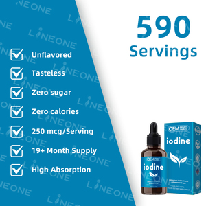 Gouttes de soutien Iode Potassium Iodure Liquide Supplément de santé stimulant l'énergie sans goût pour adultes et femmes enceintes - Product Image 5