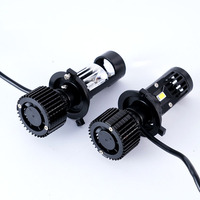 Ampoule de phare de voiture en gros d'usine H7 H4 LED projecteur mini lentille H7 ultra lumineuse