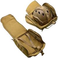 Housse de masque tactique pour casque FAST MICH, sac de rangement Molle léger, imperméable et rembourré