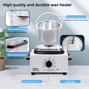 New Arrival Adjustable Temperature Wax Warmer Hair Removal Machine Professional for Beauty Salon Fashion Paraffin Wax - Product Image 4