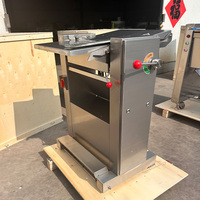 Mesin Pemotong Daging Sapi Shawarma Komersial Stainless Steel Semi Otomatis untuk Pengolahan Daging