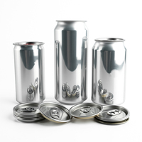 Boîtes de bière en aluminium vides de 25 cl, 33 cl, 50 cl, 500 ml, 12 oz, 16 oz avec ouverture facile