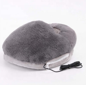 Bantalan Pemanas Penghangat Kaki Elektrik, Sandal Penghangat Kaki Port USB Dapat Dilepas Dapat Dicuci, Penghangat Kaki untuk Dewasa Pria dan Wanita - Product Image 6