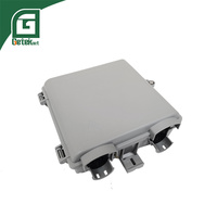 Caja de Empalme Horizontal GETEKnet OEM ODM FTTH de 24 Puertos y 24 Hilos para Cable de Fibra Óptica, Cierre de Empalme IP68 para 48 Fibras