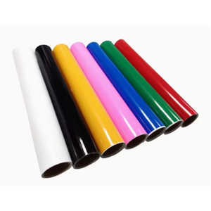 Rouleau de surface brillant/mat résistant à la déchirure en PVC adhésif unicolore robuste de qualité commerciale pour une utilisation intérieure/extérieure - Product Image 1