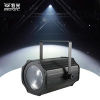 Projecteur LED COB Zoom 200W, Lumière de Scène Blinder Par Zoom à Faisceau Froid et Blanc Chaud pour Concert, Mariage, Club, Bar