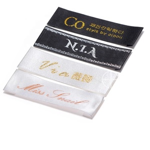 Taille de mode personnalisée vêtements textiles de couleur fabricant de vêtements bébé garçon étiquette de logo pour vêtements - Product Image 4