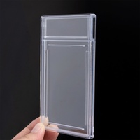 Boîtes de protection transparentes en plastique pour cartes de sport et cartes à collectionner, protection UV 100%, épaisseur 10mm, 95g, pour cartes gradées 35PT et 180PT