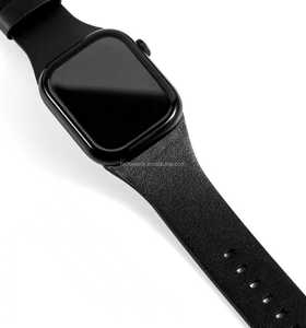 Correa Deportiva Transpirable de Cuero Genuino de Vaca Italiana de Lujo Handodo para Reloj Apple de 44/45/46/49 mm, Cierre de Gancho y Bucle Ajustable de 22 cm - Product Image 5