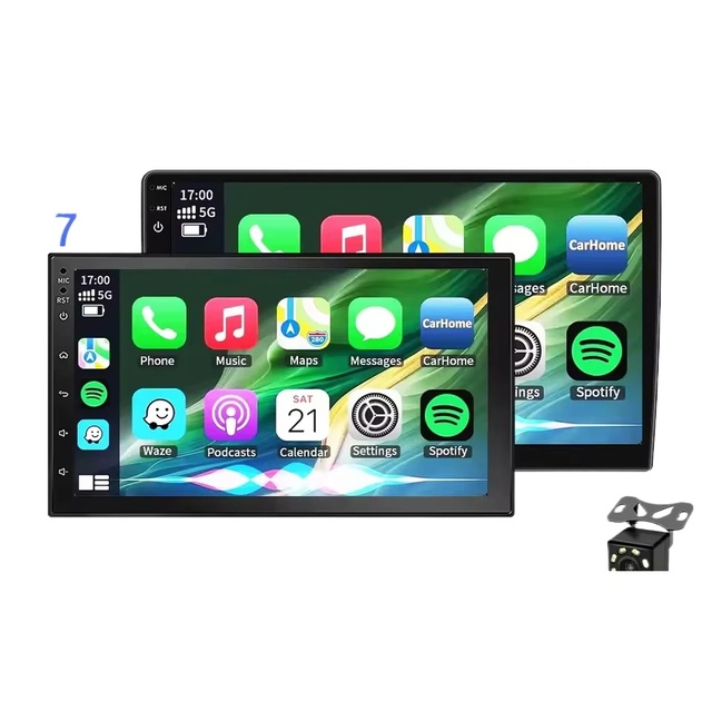 LEHX Linux System 7inch 9inch Car Radio Stereo Wireless CarPlay Android auto multimedia MP5 Video 2din Universal Car Head Unit