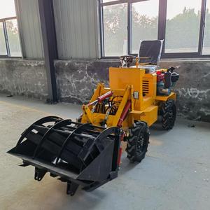 Mini Retroexcavadora con Motor de 18 HP, Cargadora Compacta Pequeña para Granja, Jardín y Uso Doméstico - Product Image 1