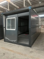 Fabricación Personalizada de Casas Modulares Prefabricadas de Lujo de 20 pies, Oficina Plegable Modular, Casa Contenedor Modular Pequeña