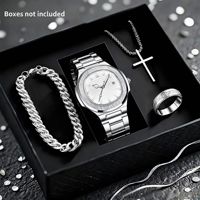 Nouvelle montre pour homme, tendance décontractée, calendrier, sport, affaires, montre à quartz