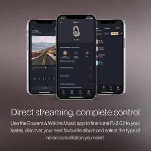 Audífonos Inalámbricos Over-Ear Bowers & Wilkins Px8 S2 con Cancelación Activa de Ruido, Modo Transparencia, Reproducción de Alta Resolución y 30 Horas de Batería - Product Image 6