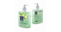 Savon liquide pour les mains et savon pour les toilettes AquaVera, formule chimique antiseptique, certifié ISO 9001 et GMP, sans SLS, 500 ml pour adultes