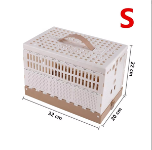 Caja de Transporte Portátil, Duradera y Profesional para <span class=keywords><strong>Palomas</strong></span> de Competición, Jaula de Entrenamiento Plegable de Plástico ABS Grande - Product Image 6