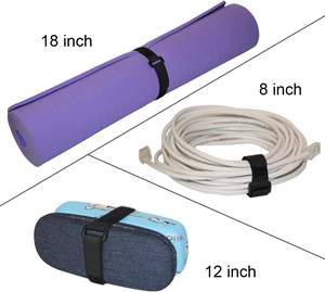 32 個の再利用可能なナイロン製調節可能な多目的ケーブルストラップとタイ、さまざまなサイズ (8 インチ～36 インチ) プレミアム品質 - Product Image 6