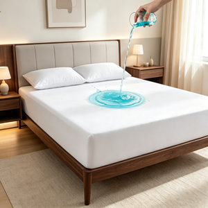 Draps <span class=keywords><strong>de</strong></span> <span class=keywords><strong>lit</strong></span> ajustés tricotés sur mesure, élastiques tout autour, doux et respirants, ensembles <span class=keywords><strong>de</strong></span> literie, vente en gros d'usine - Product Image 1