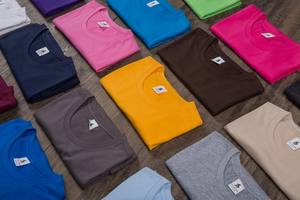 Moda Versatile t-shirt Slim 170GSM in cotone 100% traspirante eco-friendly stampa digitale <span class=keywords><strong>Streetwear</strong></span> per lo Shopping Casual - Product Image 4