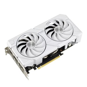 การ์ดจอ Dual GeForce RTX 4060 White OC Edition 8GB GDDR6 สำหรับเล่นเกม รองรับ DLSS3 พร้อมพัดลมคู่ สำหรับคอมพิวเตอร์ตั้งโต๊ะ - Product Image 3