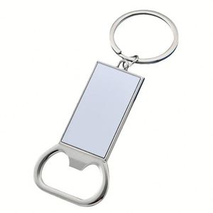 Porte-clés en métal personnalisé pour sublimation - Porte-clés avec logo personnalisé, cadeau promotionnel en gros - Product Image 3