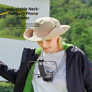 Support de téléphone portable flexible à suspendre au cou, rotation créative à 360°, support paresseux pour téléphone portable - Product Image 2