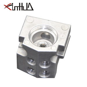 Textile Machine Valve Body Aluminum Alloy Die Casting Parts For Weaving Machinery - Product Image 2