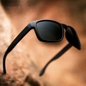 Gafas de Sol Deportivas Polarizadas Vintage 2021 para Mujer, UV400, Negras, Gafas de Sol Polarizadas Cuadradas para Hombre - Product Image 4