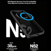 Funda Magnética para Teléfono Xiaomi 17T Pro, Carcasa Protectora Mate con Sensación de Piel para POCO F8 Ultra