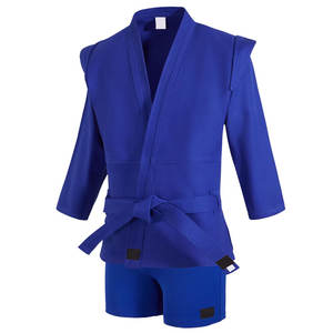 Combinaison de Sambo sur mesure à manches longues, nouveau design respirant, tenue de karaté, arts martiaux, unisexe, entraînement quotidien, légère et rapide à sécher - Product Image 5