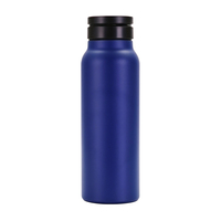 Bouteille d'eau sport isolée en acier inoxydable 304 de 20 oz et 32 oz, portable avec couvercle magnétique