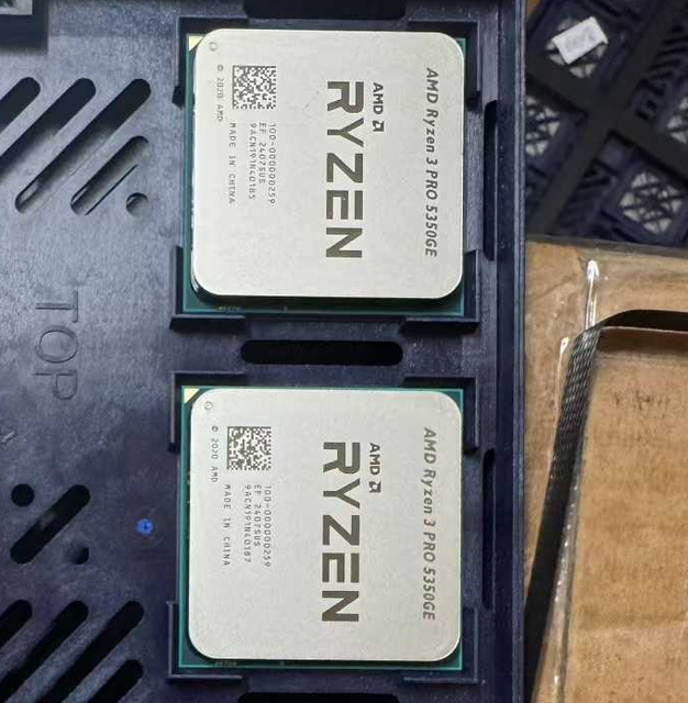 Stock R 3 PRO 5350GE CPU Zen 3 3.6GHz 4-Core AM4 Tray Processor for Desktop